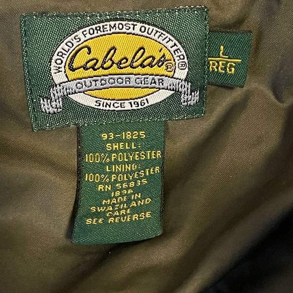 Cabela’s Fleece 1/4 zip soft/ pull over jacket - Picture 3 of 3